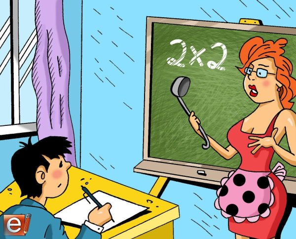 урок карикатура