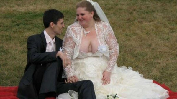 толстые невесты в свадебных платьях