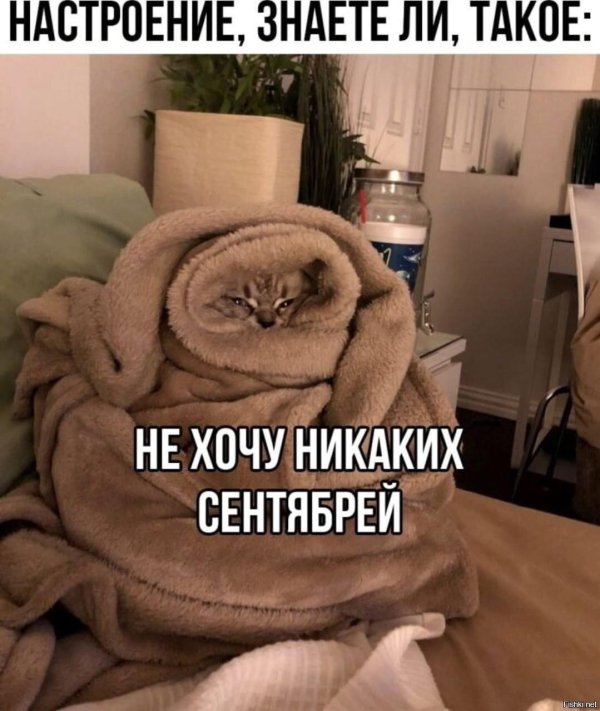 я не хочу никаких осенней