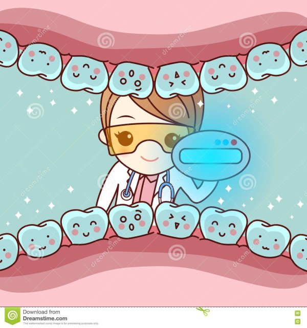 зубной врач рисунок