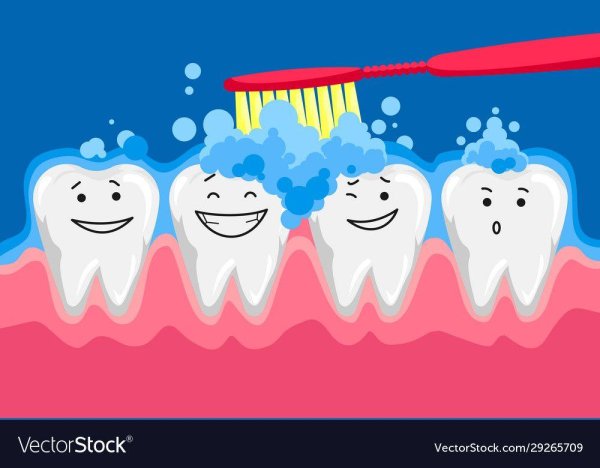 векторная чистка зубов