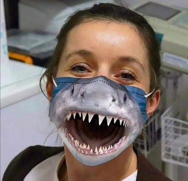 смешная маска для лица