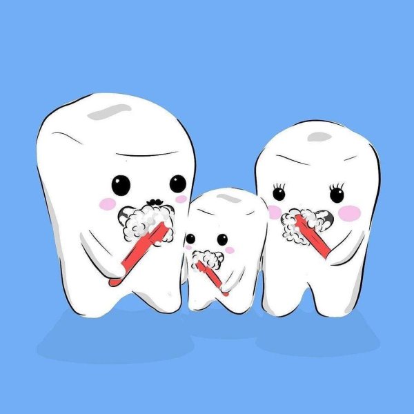 рисунок зубов