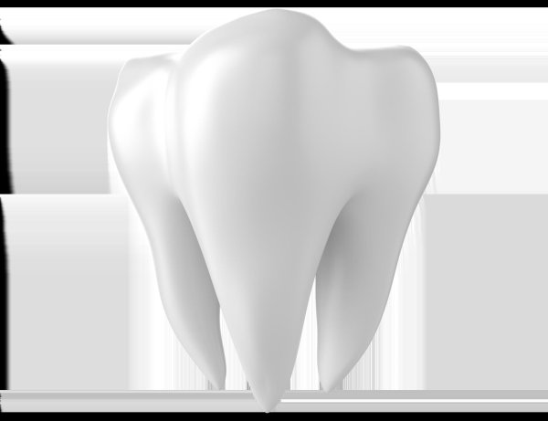 зубы без фона