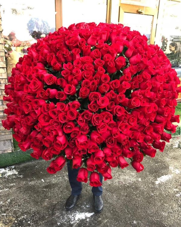 букет огромный