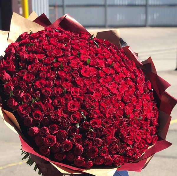 красивый большой букет