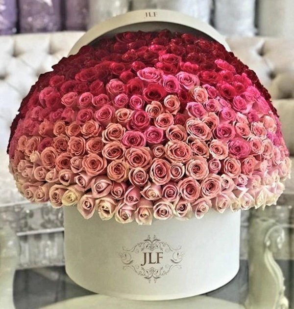 шикарный букет в коробке