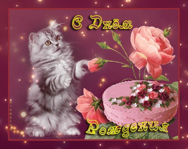 с день рождение