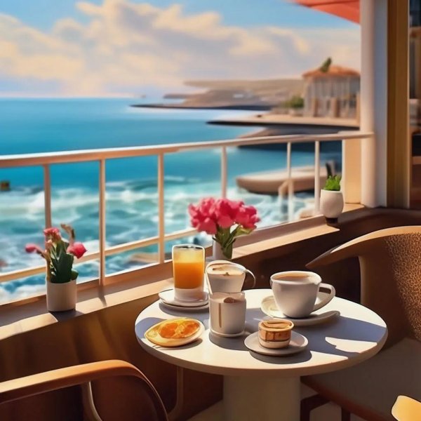 завтрак у моря