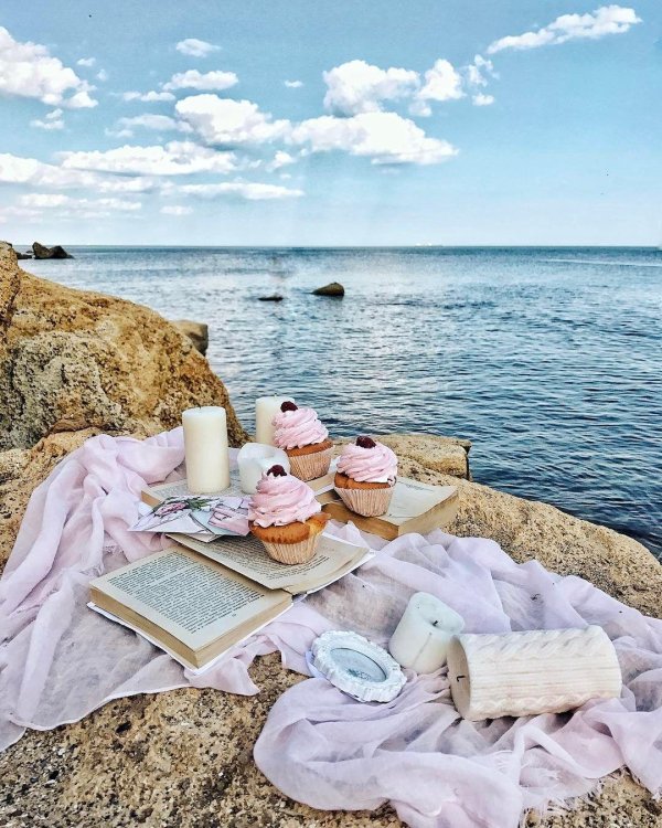 эстетика beach пикник