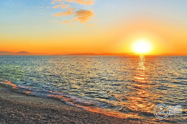 море в закате