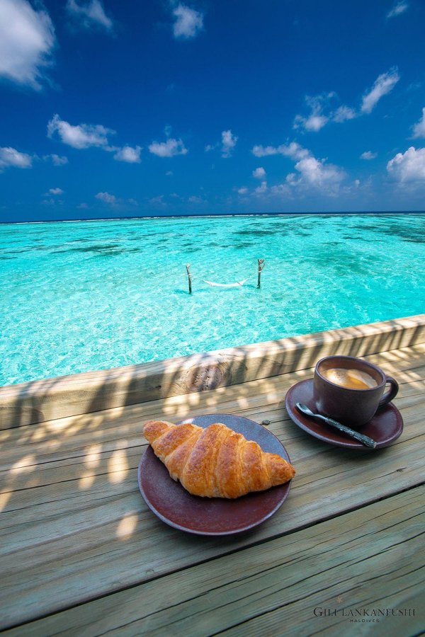 утро на мальдивах