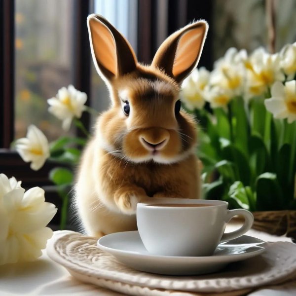 доброе утречко зайка