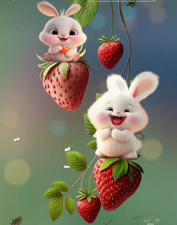 зайчик красивый