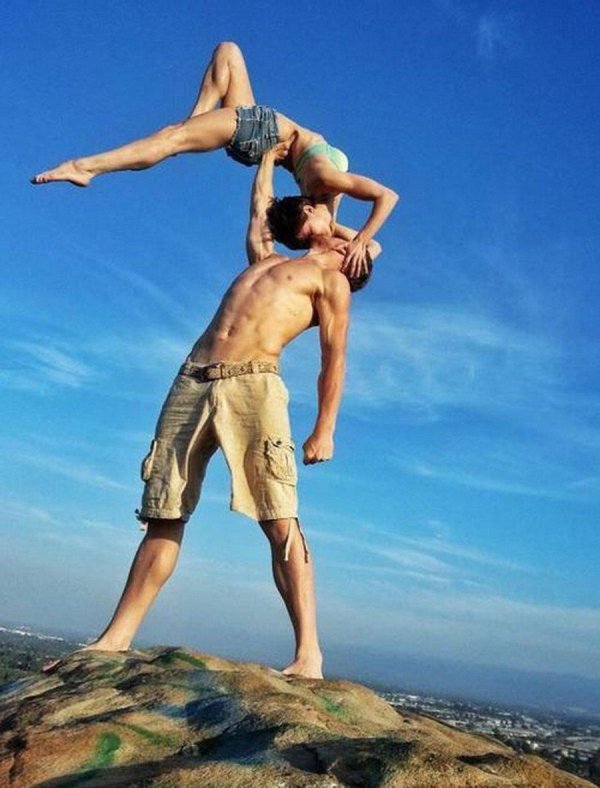 акройога пирамида