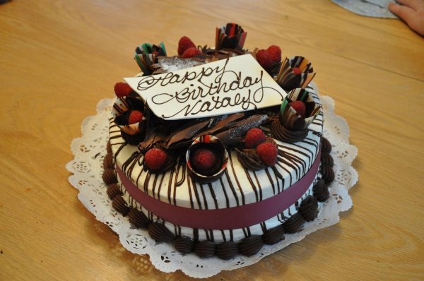 торт с днем рождения