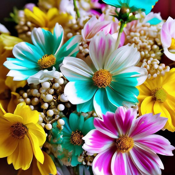 космеи цветы