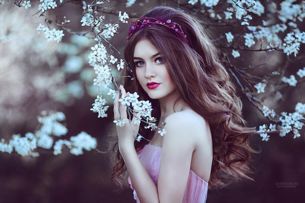 фотосессия весенняя