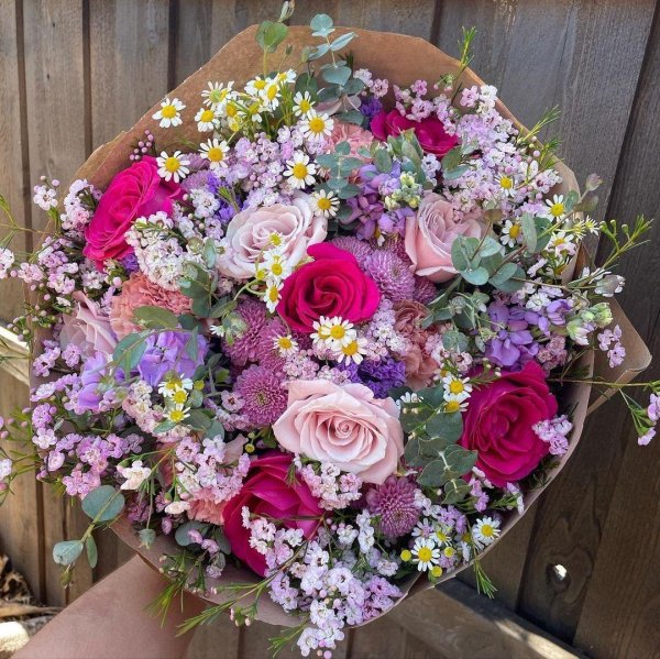 летние букеты