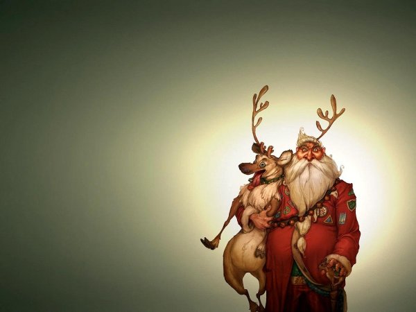 рождественские иллюстрации