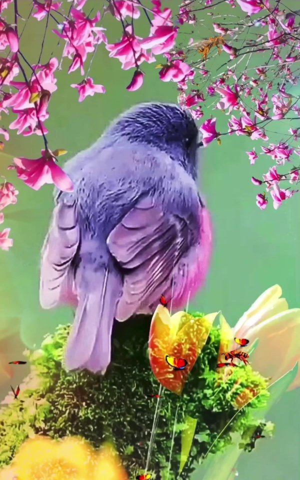 весенние птички