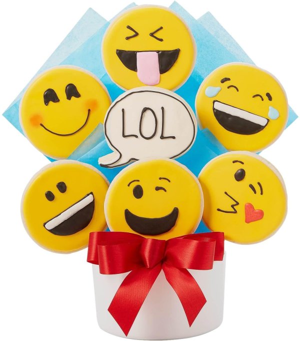 emoji подарок