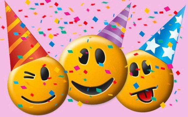 праздничный смайлик