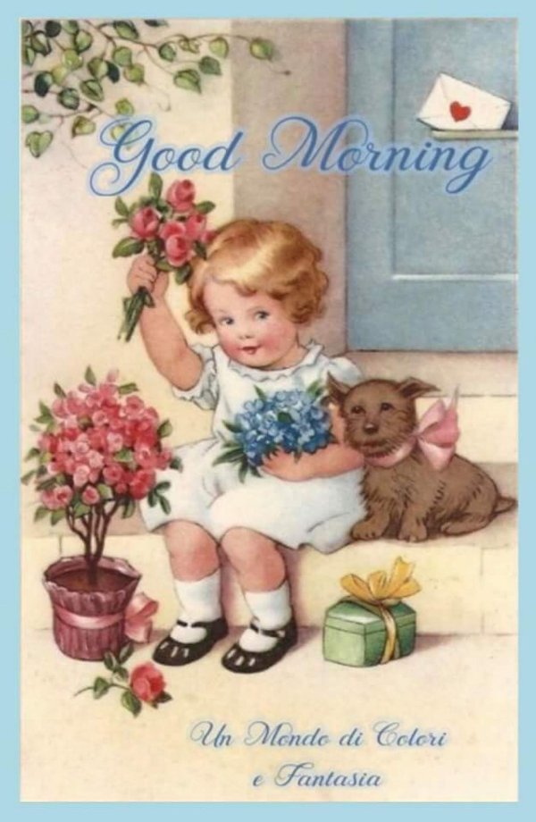 открытка винтажная