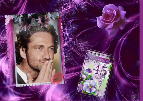 фиолетовая роза