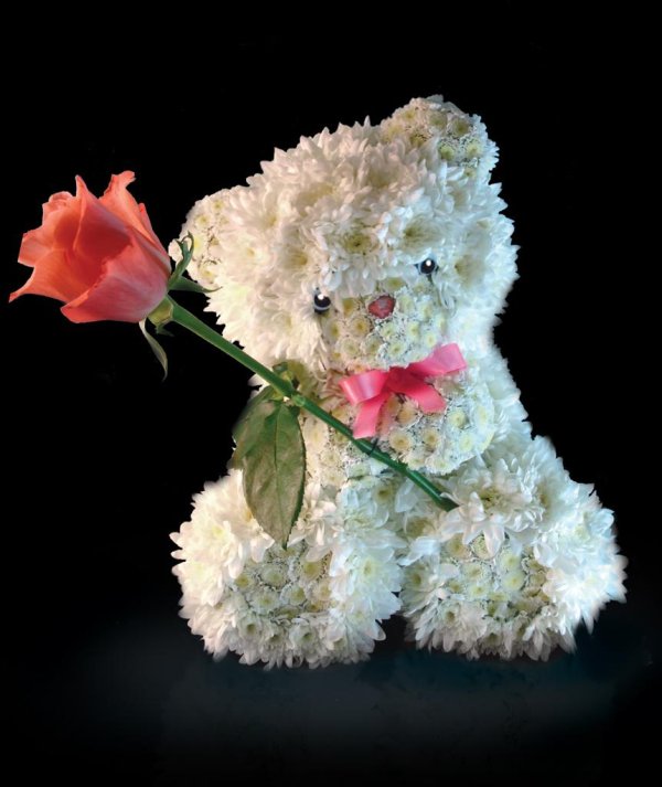 игрушки из цветов