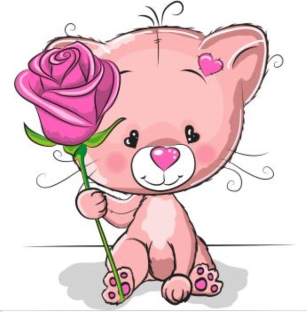 розовые рисунки