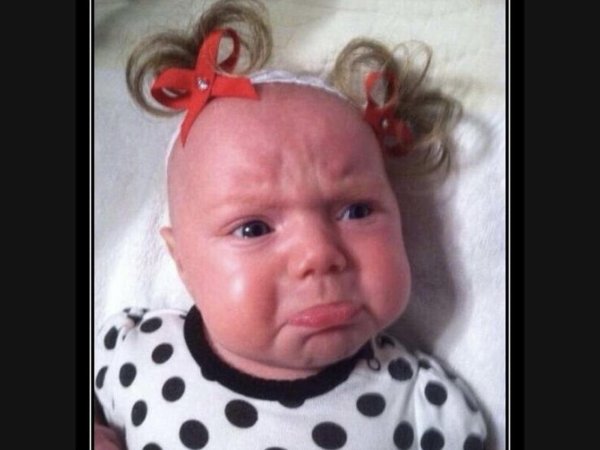 смешная девочка