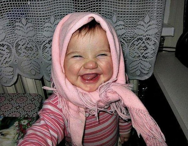 смешная улыбка