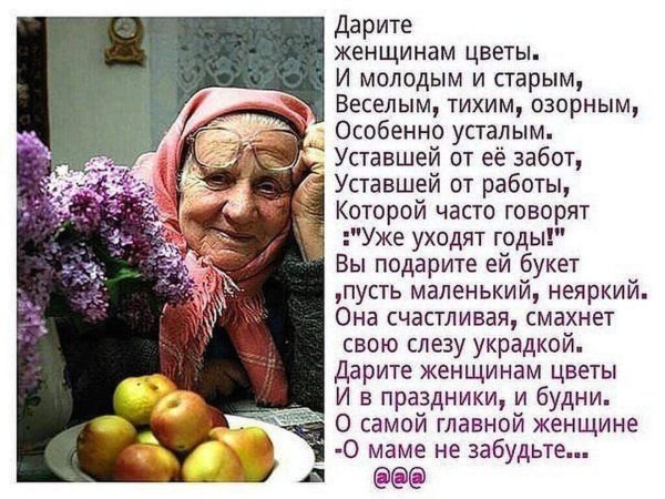 цветы бабушке
