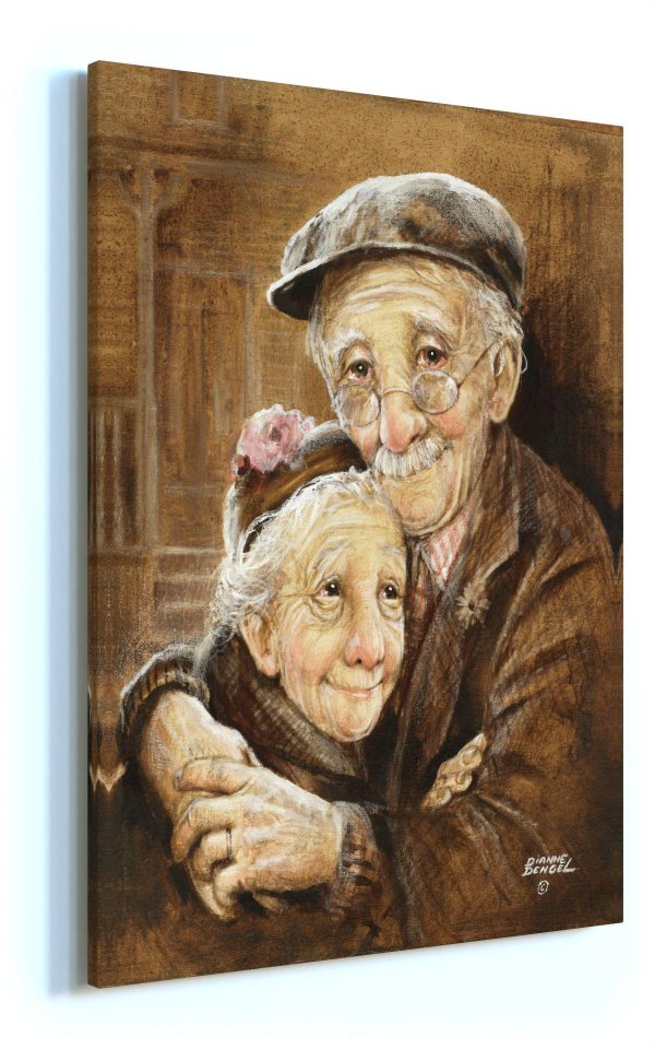 картины пожилых людей