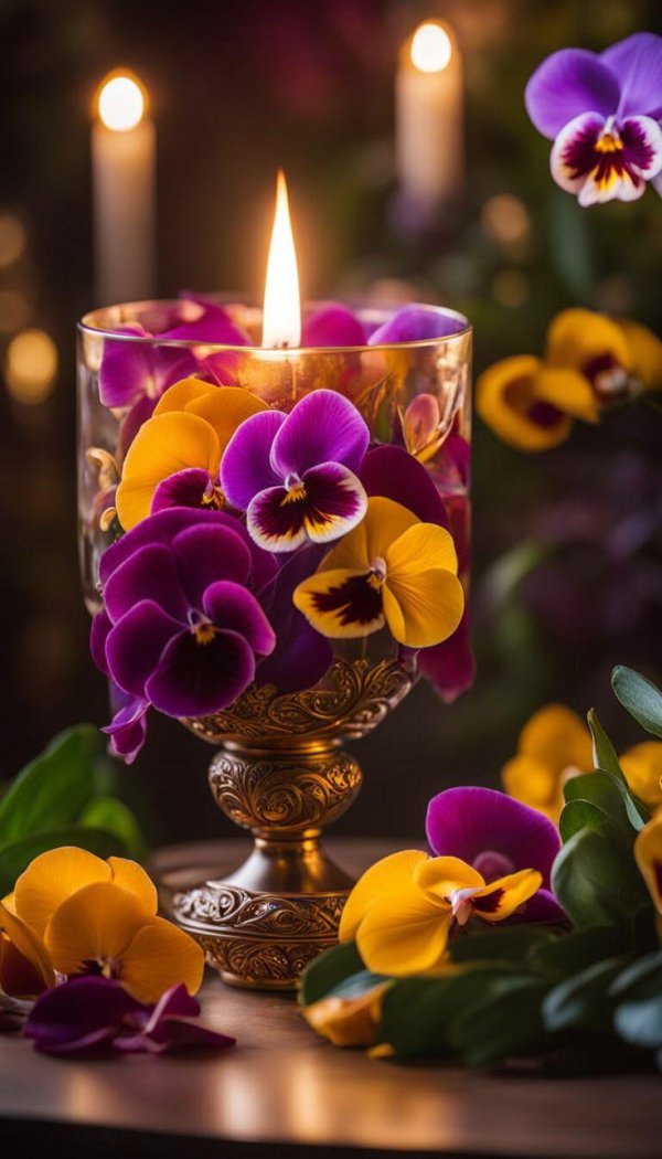 анютины глазки