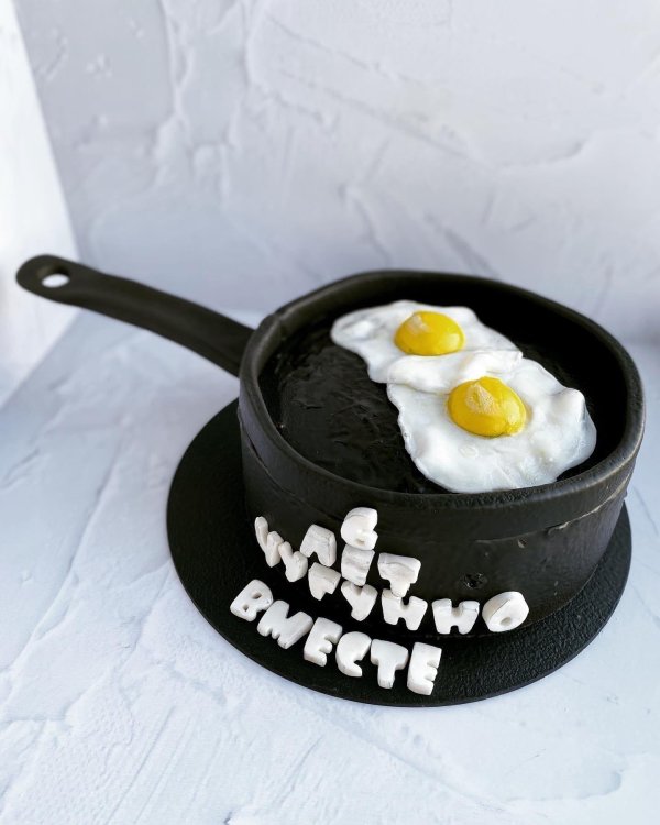 торт на чугунную свадьбу