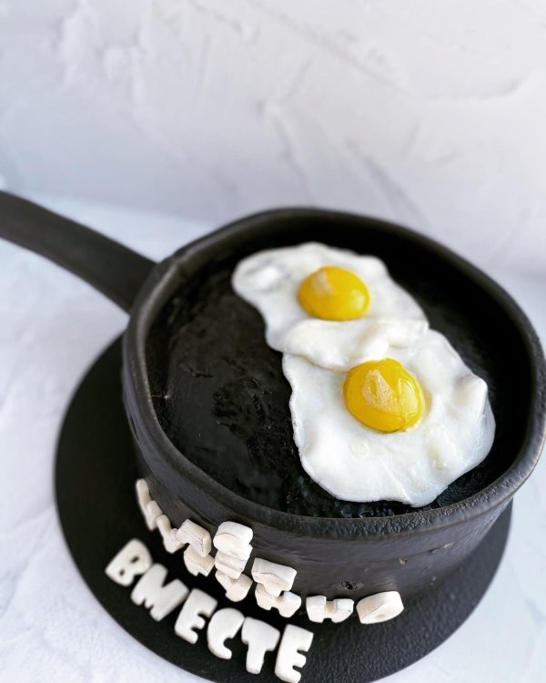 торт на чугунную свадьбу