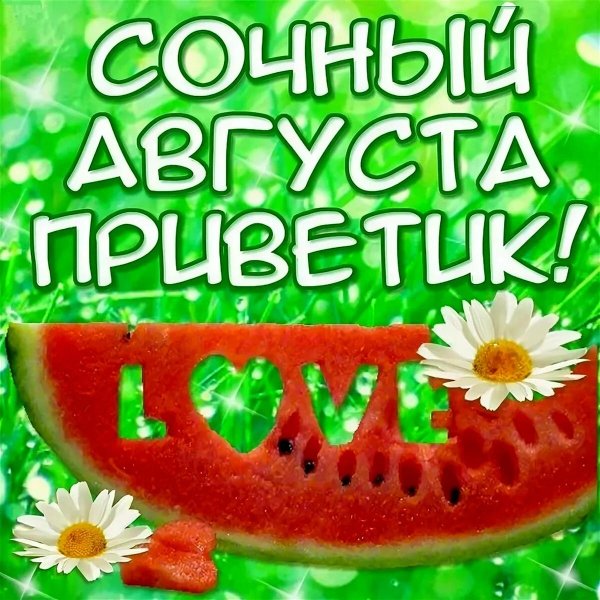 привет от августа