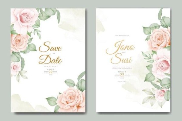 свадебное пригласительное