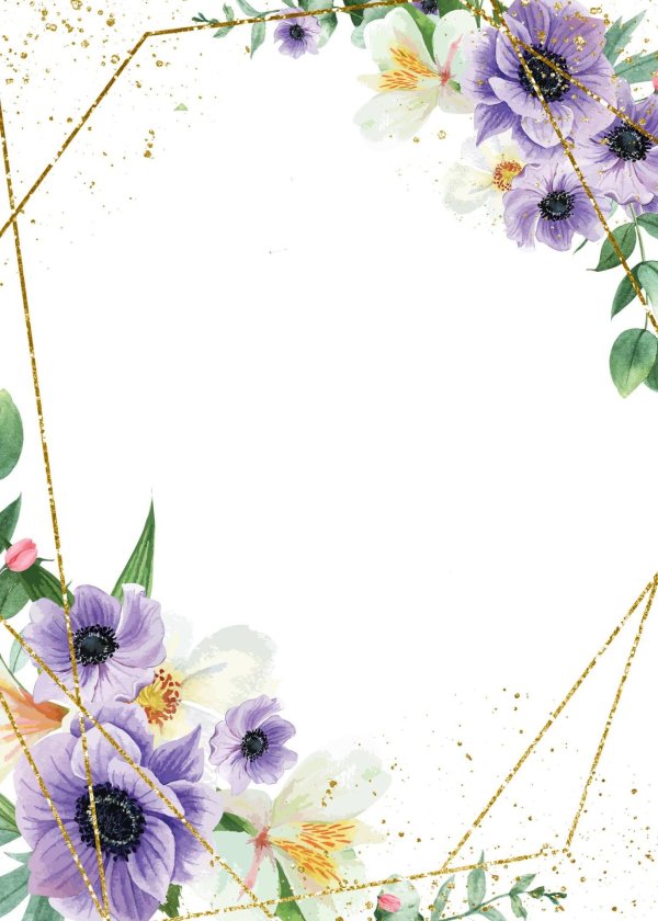 свадебная открытка шаблон