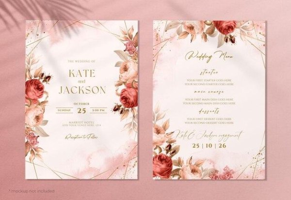 wedding invitation template