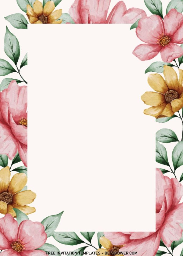 акварельная рамка