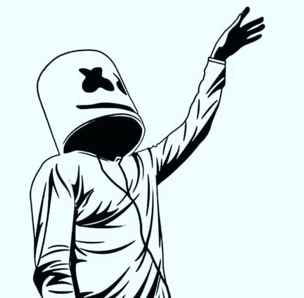 рисунок маршмеллоу