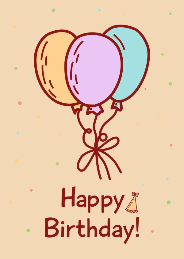 милые рисунки на день рождения