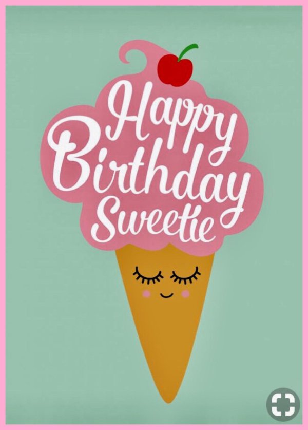 happy birthday sweety