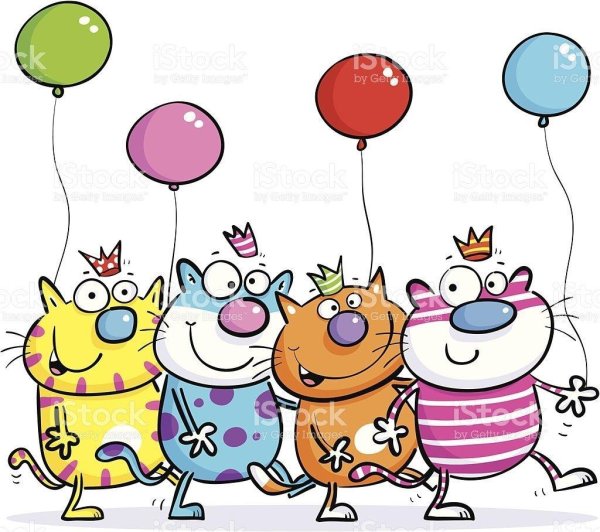 смешной рисунок на день рождения