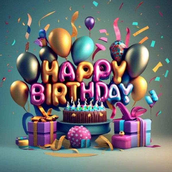 открытка ко дню рождению