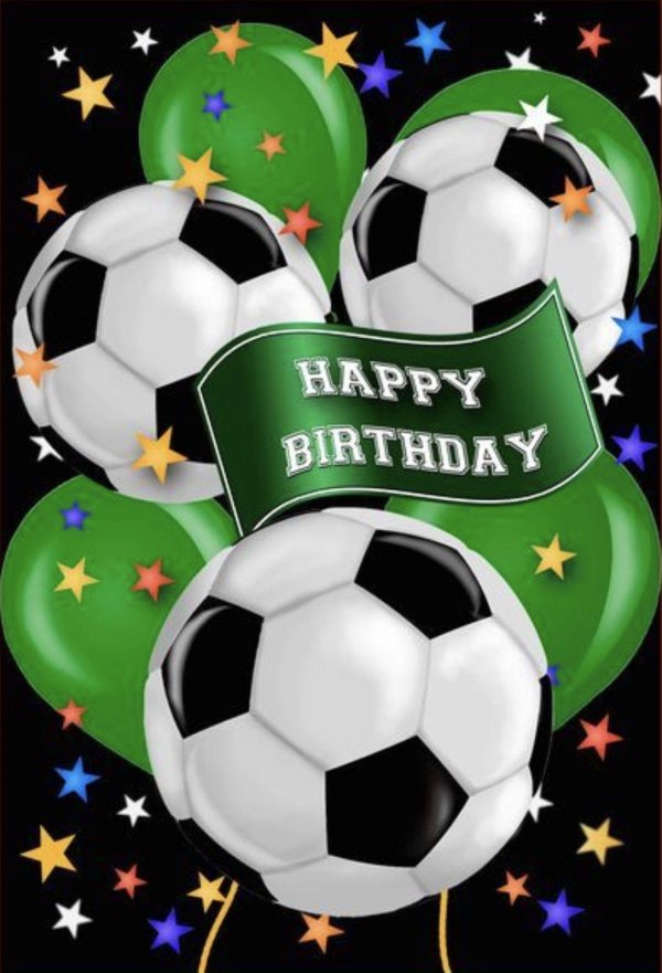 открытки с днём рождения футбольная тема