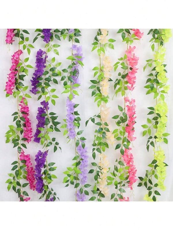 гирлянда из глицинии